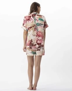 Pyjama Short En 100% Viscose CAMÉLIA 700 Multico -Pyjama Chic Femme Magasin pyjama short en 100 viscose camelia 700 multico 2