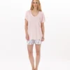 Pyjama Short En Coton BLOOM 900 Corail