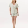 Pyjama Short En Coton CALISSON 900 Anis