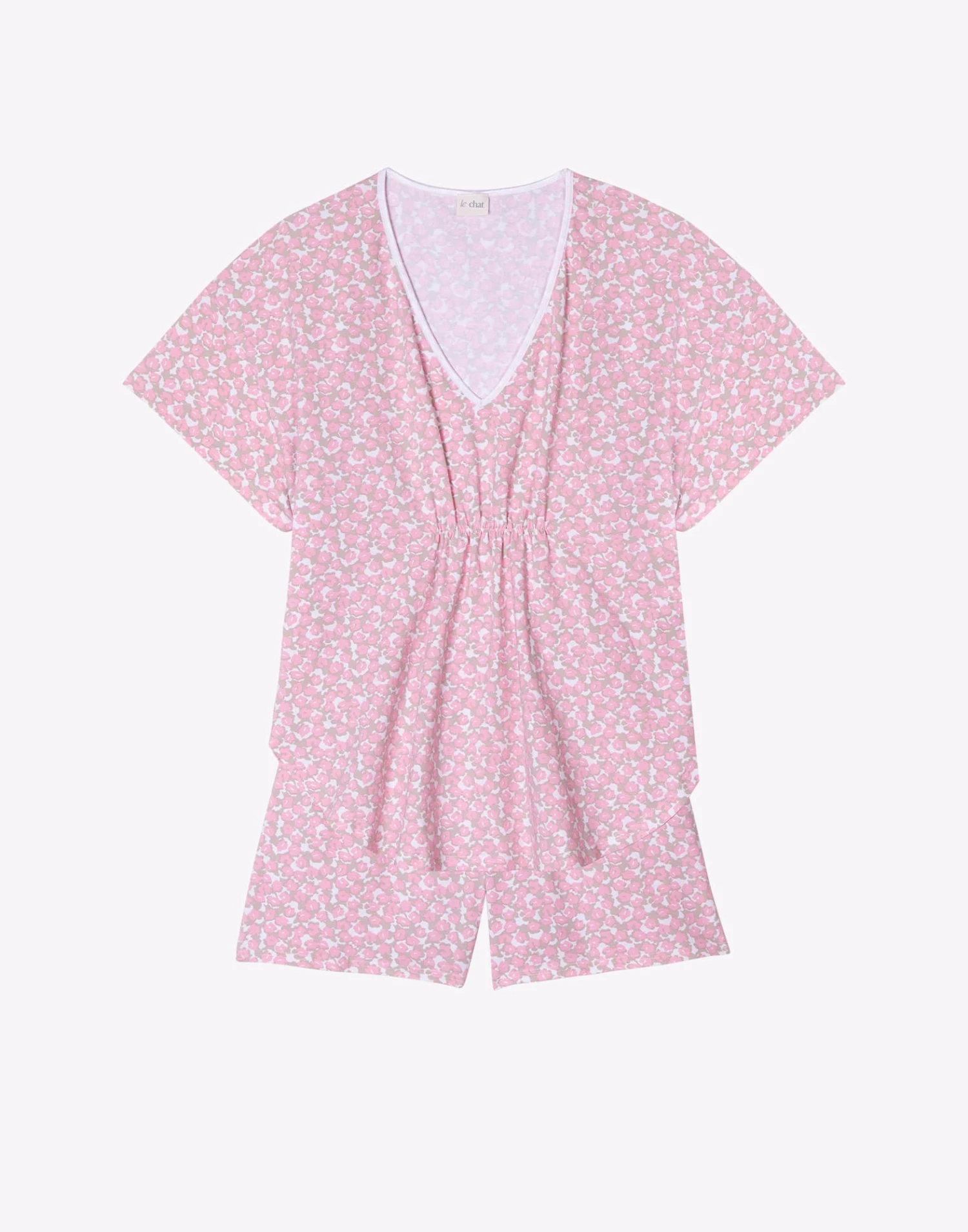 Pyjama Short En Coton CALISSON 900 Rose 7 Pyjama Short En Coton CALISSON 900 Rose – Image 7