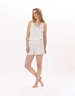 Pyjama Short En Coton MARIUS 900 Multico -Pyjama Chic Femme Magasin pyjama short en coton marius 900 multico 5