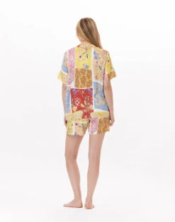 Pyjama Short En Viscose ESTEREL 900 Rose 12 Pyjama Short En Viscose ESTEREL 900 Rose -Pyjama Chic Femme Magasin pyjama short en viscose esterel 900 rose 5