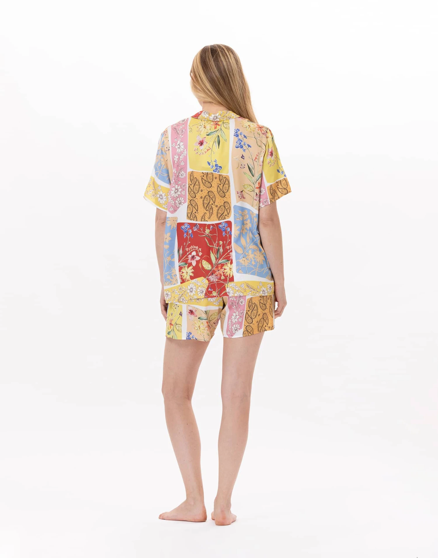 Pyjama Short En Viscose ESTEREL 900 Rose 6 Pyjama Short En Viscose ESTEREL 900 Rose – Image 6