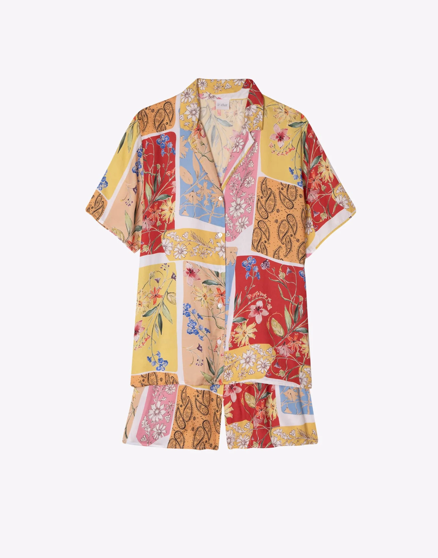 Pyjama Short En Viscose ESTEREL 900 Rose 7 Pyjama Short En Viscose ESTEREL 900 Rose – Image 7