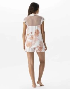 Pyjama Short Motif Végétal En 100% Viscose GINKGO 700 Mandarine 9 Pyjama Short Motif Végétal En 100% Viscose GINKGO 700 Mandarine -Pyjama Chic Femme Magasin pyjama short motif vegetal en 100 viscose ginkgo 700 mandarine 4