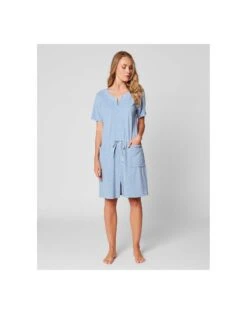 Robe De Chambre • Essentiel E50A • Ciel Chiné