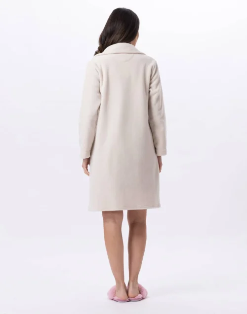 Robe De Chambre Zippée En Polaire ESSENTIEL H54A Beige 12 Robe De Chambre Zippée En Polaire ESSENTIEL H54A Beige -Pyjama Chic Femme Magasin robe de chambre zippee en polaire essentiel h54a beige 5
