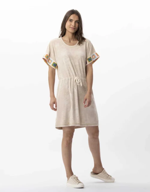 Robe En Bouclette éponge SERENITY 740 Coquille 8 Robe En Bouclette éponge SERENITY 740 Coquille -Pyjama Chic Femme Magasin robe en bouclette eponge serenity 740 coquille 3