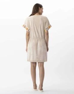 Robe En Bouclette éponge SERENITY 740 Coquille -Pyjama Chic Femme Magasin robe en bouclette eponge serenity 740 coquille 4