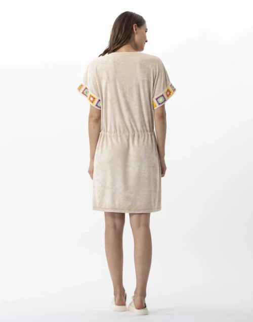 Robe En Bouclette éponge SERENITY 740 Coquille 9 Robe En Bouclette éponge SERENITY 740 Coquille -Pyjama Chic Femme Magasin robe en bouclette eponge serenity 740 coquille 4