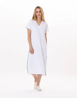 Robe En Coton VALENSOLE 941 Blanc