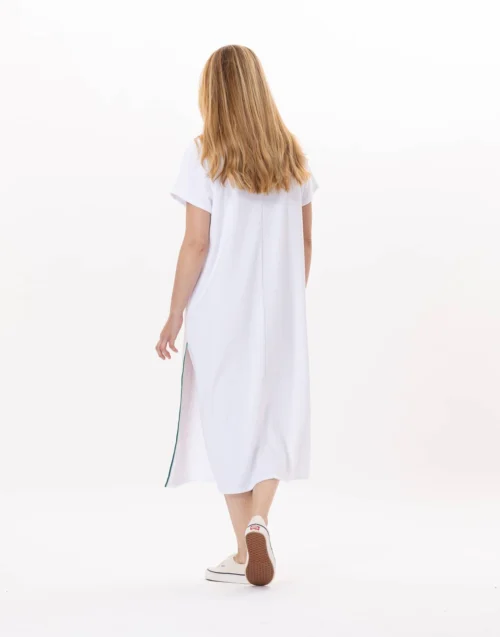 Robe En Coton VALENSOLE 941 Blanc 12 Robe En Coton VALENSOLE 941 Blanc -Pyjama Chic Femme Magasin robe en coton valensole 941 blanc 5