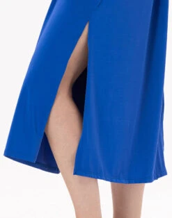 Robe En Jersey PAMPELONNE 941 Bleu -Pyjama Chic Femme Magasin robe en jersey pampelonne 941 bleu 2