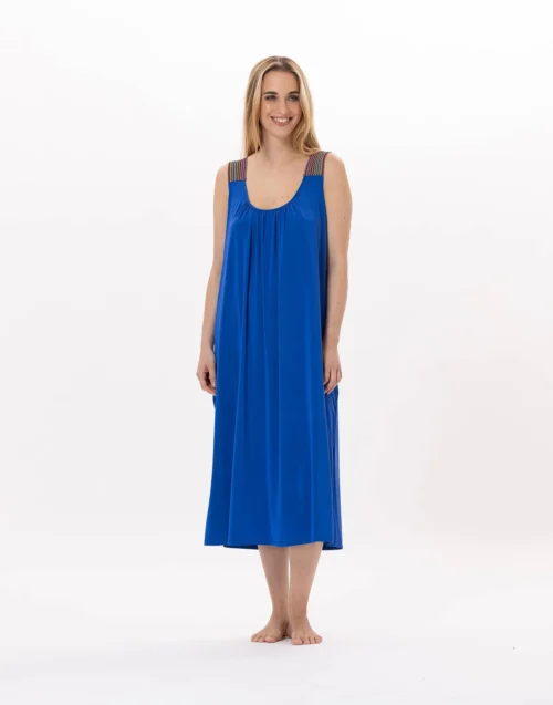 Robe En Jersey PAMPELONNE 941 Bleu