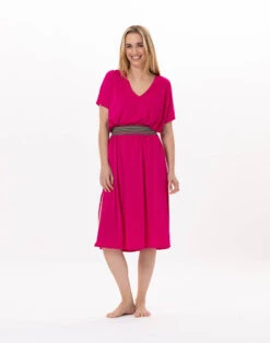 Robe En Jersey PAMPELONNE 942 Fuchsia