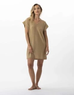 Robe En Maille Lurex PALMA 741 Doré