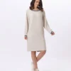 Robe En Maille Tricot ESMEE 840 Beige