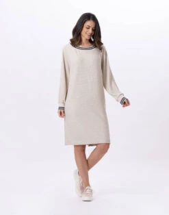 Robe En Maille Tricot ESMEE 840 Beige