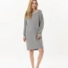 Robe En Maille Tricot ESMEE 840 Gris Chine