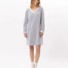 Robe En Micropolaire DOUCE 840 Gris Chine