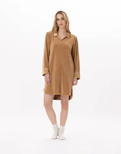 Robe En Velours VELVET 840 Dore