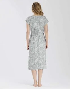 Robe En Viscose Imprimée COACHELLA 540 Bambou -Pyjama Chic Femme Magasin robe en viscose imprimee coachella 540 bambou 3