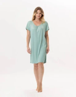 Robe En Viscose RAMATUELLE 942 Vert D'eau