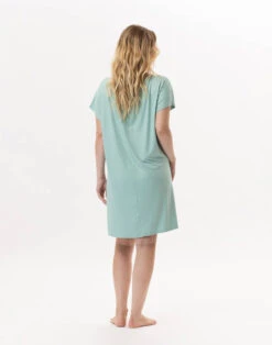 Robe En Viscose RAMATUELLE 942 Vert D'eau 10 Robe En Viscose RAMATUELLE 942 Vert D'eau -Pyjama Chic Femme Magasin robe en viscose ramatuelle 942 vert d eau 4