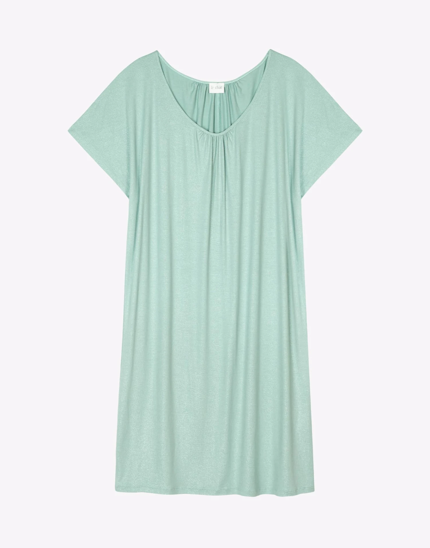 Robe En Viscose RAMATUELLE 942 Vert D'eau 6 Robe En Viscose RAMATUELLE 942 Vert D'eau – Image 6