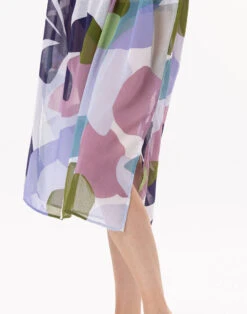 Robe En Voile De Coton PORQUEROLLES 942 Multico -Pyjama Chic Femme Magasin robe en voile de coton porquerolles 942 multico 2