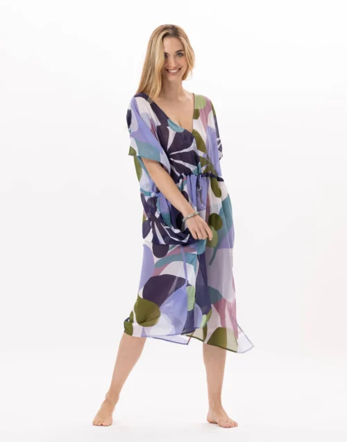 Robe En Voile De Coton PORQUEROLLES 942 Multico