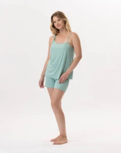 Short En Viscose RAMATUELLE 980 Vert D'eau 12 Short En Viscose RAMATUELLE 980 Vert D'eau -Pyjama Chic Femme Magasin short en viscose ramatuelle 980 vert d eau 4