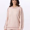 Sweat En Maille Tricot ALPAGA 830 Beige