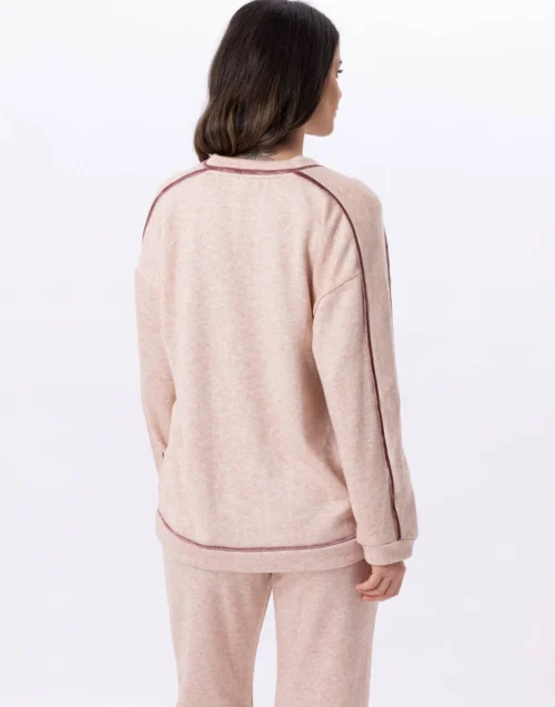 Sweat En Maille Tricot ALPAGA 830 Beige 12 Sweat En Maille Tricot ALPAGA 830 Beige -Pyjama Chic Femme Magasin sweat en maille tricot alpaga 830 beige 3