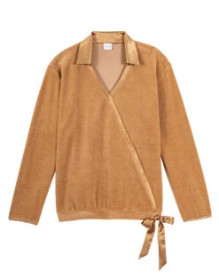 Sweat En Velours VELVET 830 Dore -Pyjama Chic Femme Magasin sweat en velours velvet 830 dore 6