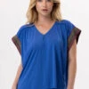 Tee-shirt En Jersey PAMPELONNE 930 Bleu