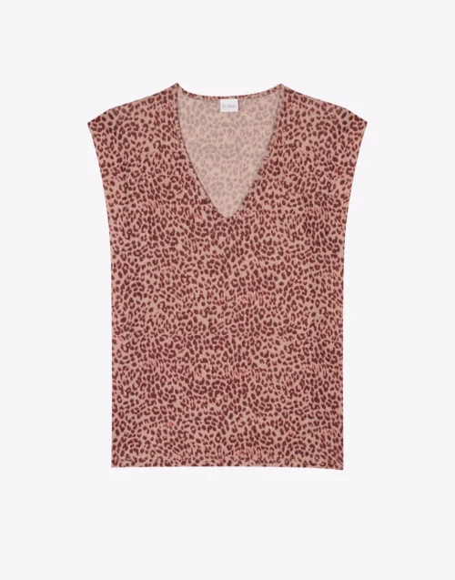 Tee-shirt En Maille FESTIVAL 930 Multico 13 Tee-shirt En Maille FESTIVAL 930 Multico -Pyjama Chic Femme Magasin tee shirt en maille festival 930 multico 6