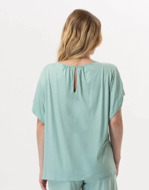 Tee-Shirt En Viscose RAMATUELLE 930 Vert D'eau 16 Tee-Shirt En Viscose RAMATUELLE 930 Vert D'eau -Pyjama Chic Femme Magasin tee shirt en viscose ramatuelle 930 vert d eau 7