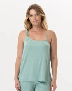 Top En Viscose RAMATUELLE 931 Vert D'eau