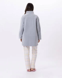 Veste En Micropolaire FELICITA 870 Gris 13 Veste En Micropolaire FELICITA 870 Gris -Pyjama Chic Femme Magasin veste en micropolaire felicita 870 gris 6