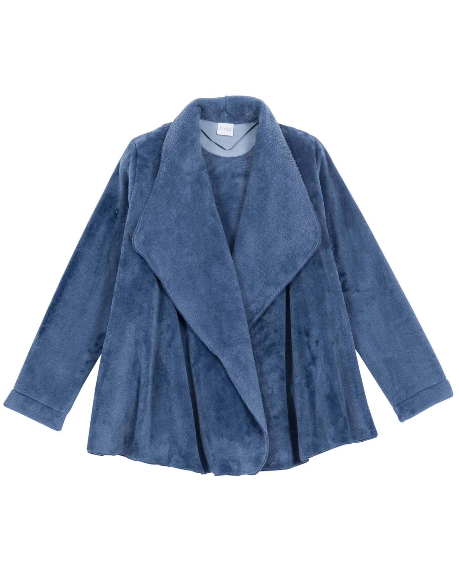 Veste En Peluche Flanelle ESSENTIEL 873 Prusse 6 Veste En Peluche Flanelle ESSENTIEL 873 Prusse – Image 6