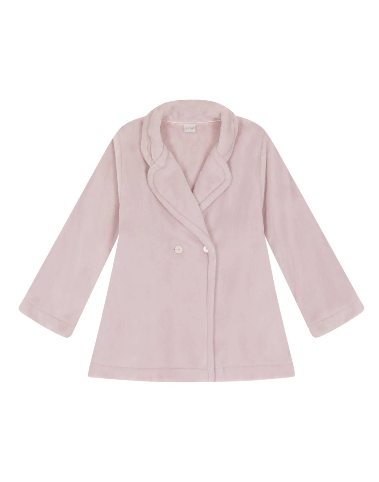 Veste En Peluche Flanelle ESSENTIEL H77A Bois De Rose 6 Veste En Peluche Flanelle ESSENTIEL H77A Bois De Rose – Image 6