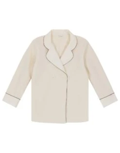 Veste En Polaire GABRIELLE 670 écru 11 Veste En Polaire GABRIELLE 670 écru -Pyjama Chic Femme Magasin veste en polaire gabrielle 670 ecru 5